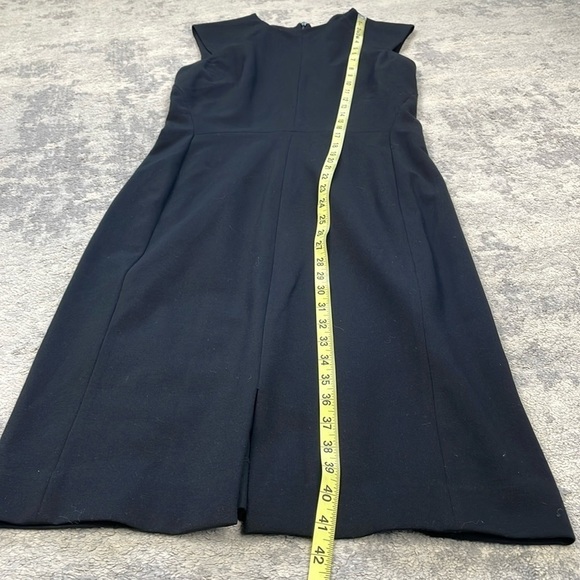 MM Lafleur The Katie Dress Black Sleeveless Sheath Knee Length Business Sz 8 - Picture 8 of 16